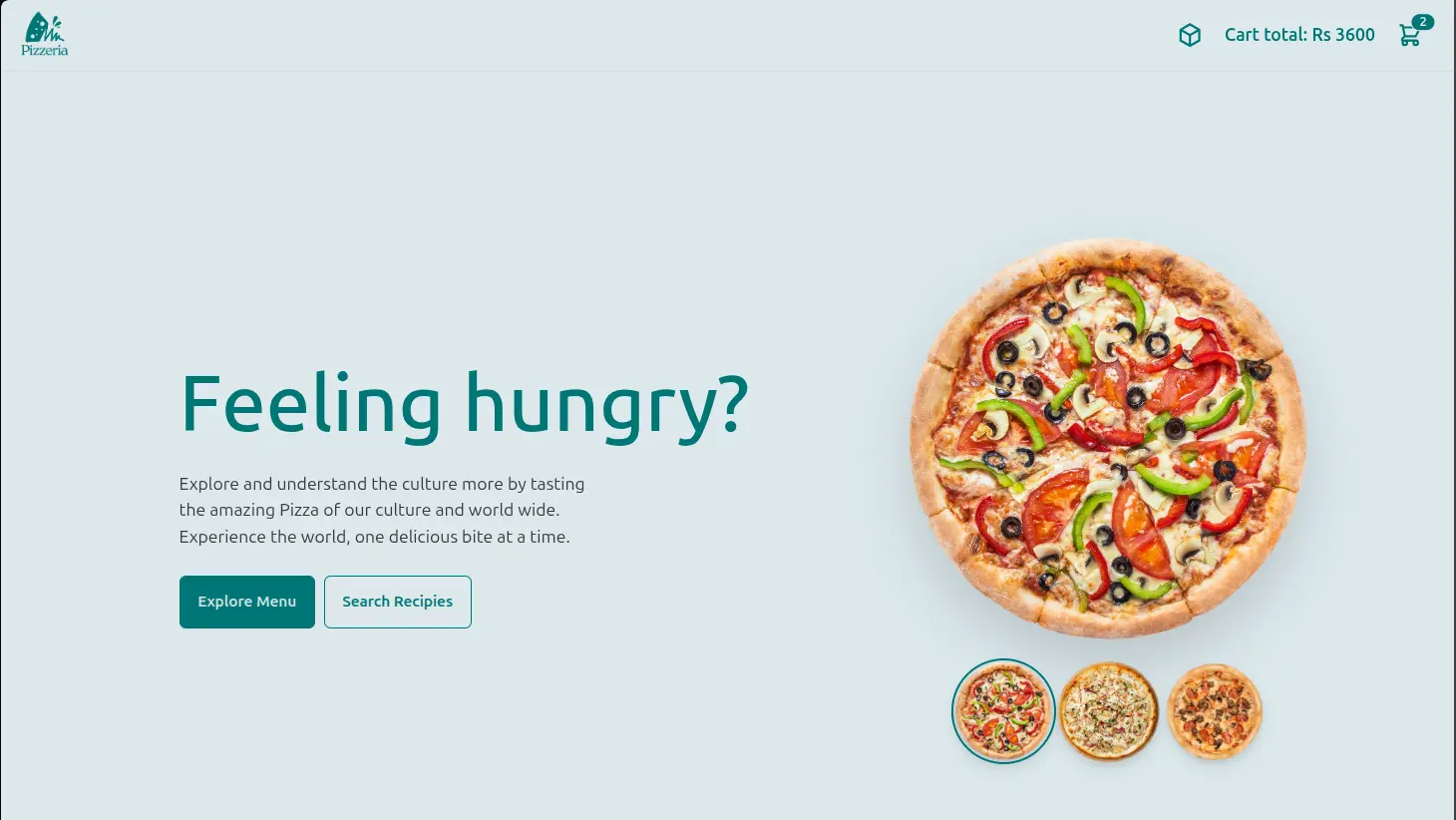 Pizzeria: Pizza Delivery Application